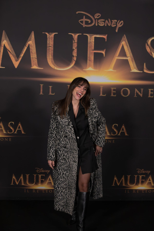 Giulia Penna at Mufasa Premiere, December 2024 3