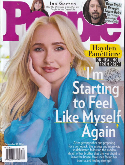 Hayden Panettiere for People Magazine, September 2024