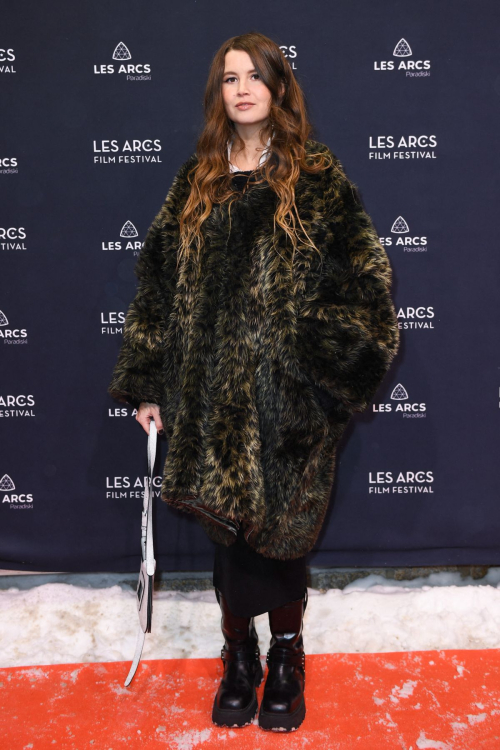 Herdis Stefansdottir at Les Arcs Film Festival Opening Ceremony, December 2024 1