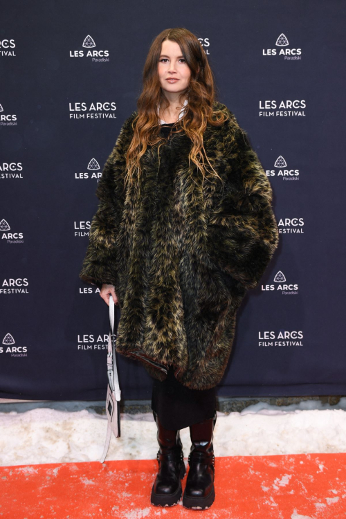 Herdis Stefansdottir at Les Arcs Film Festival Opening Ceremony, December 2024 2