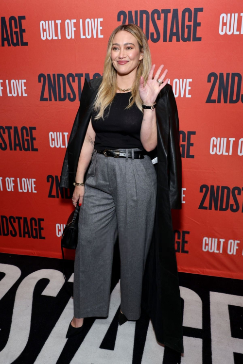 Hilary Duff at Cult Of Love Broadway Opening Night, December 2024 2