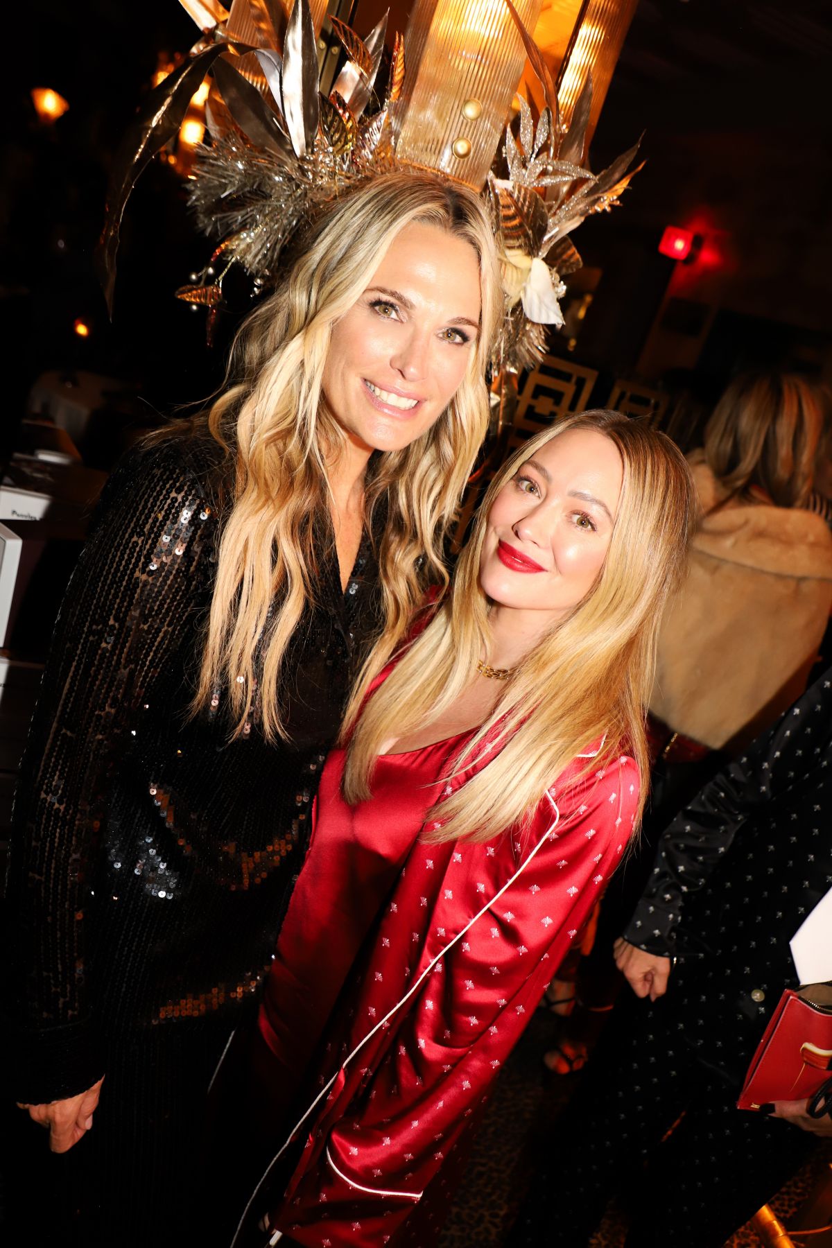 Hilary Duff at YSE Beauty Holiday Party in Beverly Hills, December 2024