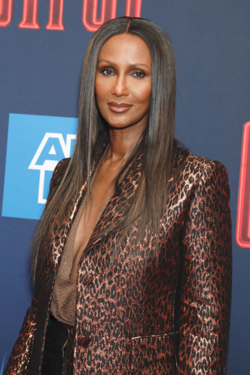 Iman at Gypsy Broadway Opening Night in New York, December 2024