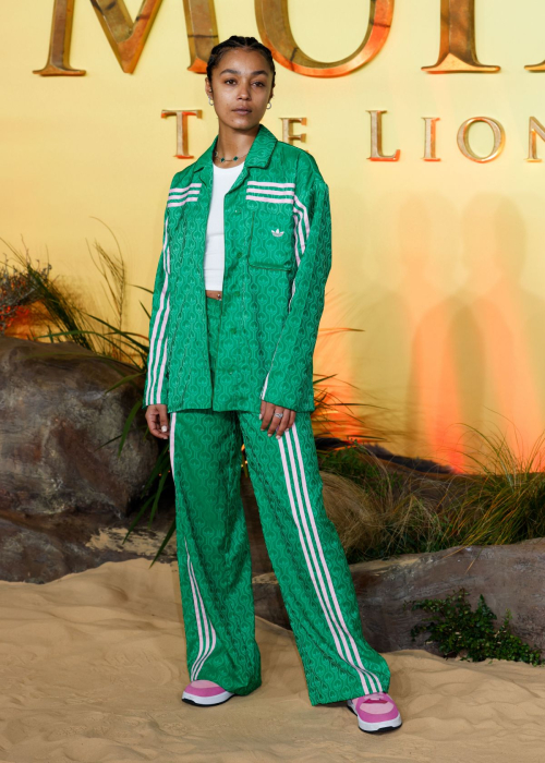 Jasmine Jobson at Mufasa: The Lion King Premiere, December 2024