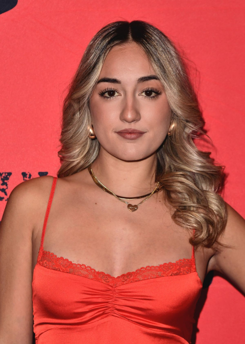 Jazzy Fauchere at The Man In The White Van Premiere, December 2024