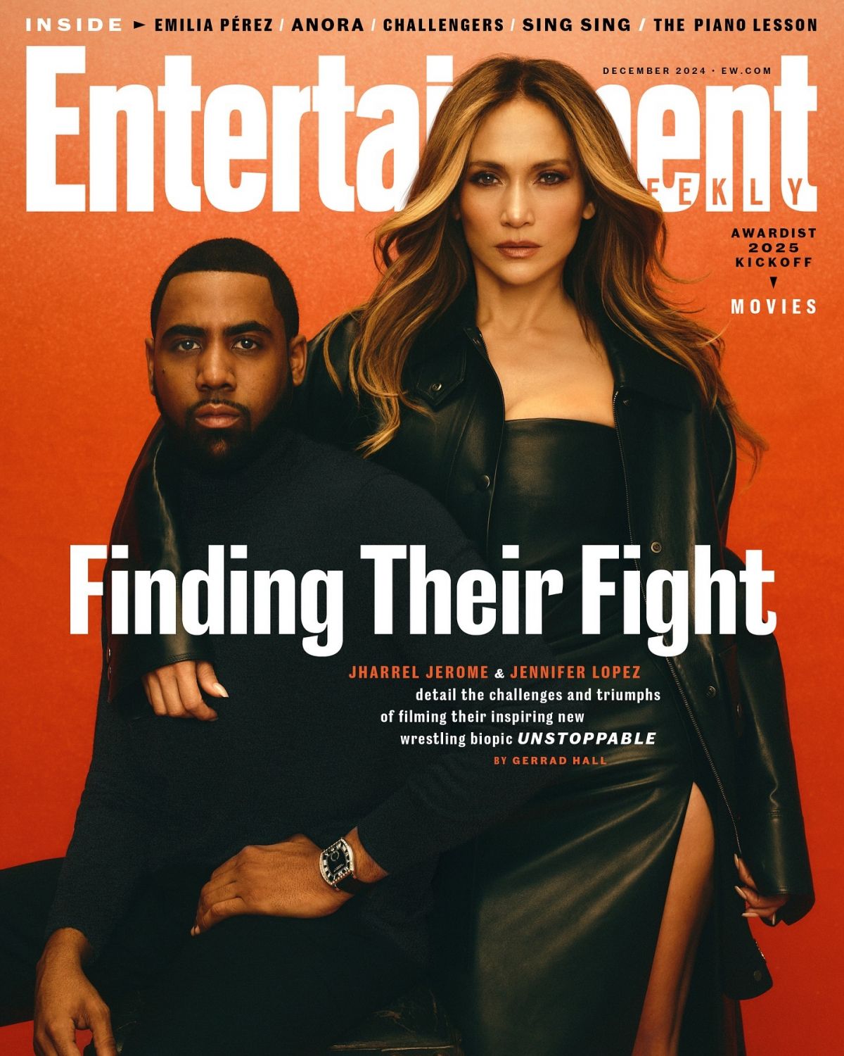 Jennifer Lopez for Entertainment Weekly, December 2024