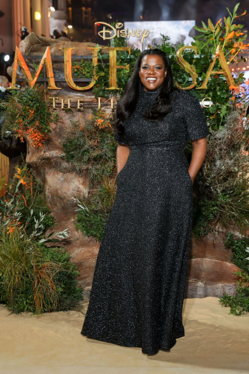 Joi McMillon at Mufasa: The Lion King UK Premiere, December 2024