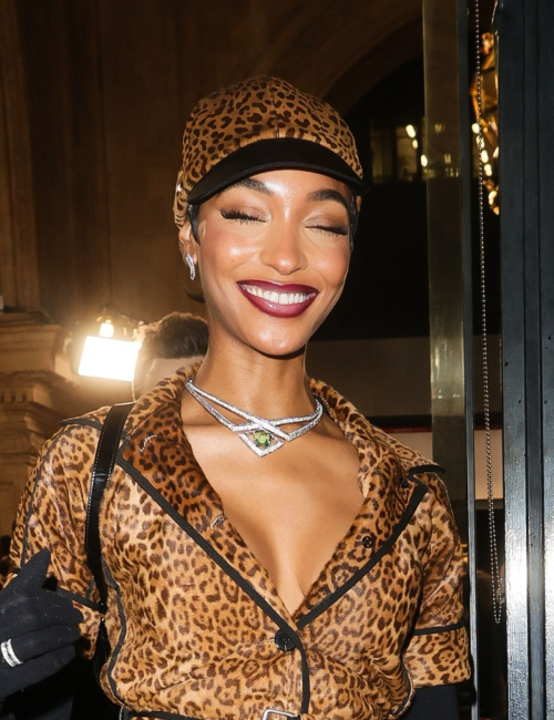 Jourdan Dunn at Vas J Morgan British Fashion Awards Afterparty, December 2024 3