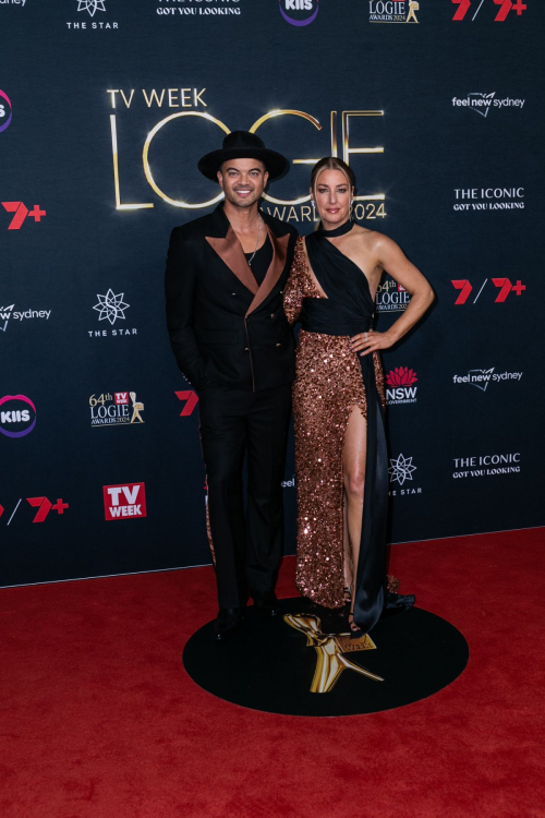 Jules Sebastian at 64th TV WEEK Logie Awards, August 2024