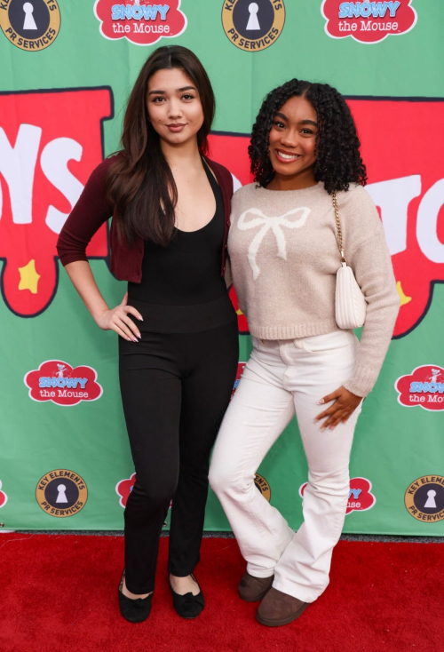 Julia Garcia at Holiday Ice Skating Party in Los Angeles, December 2024 2