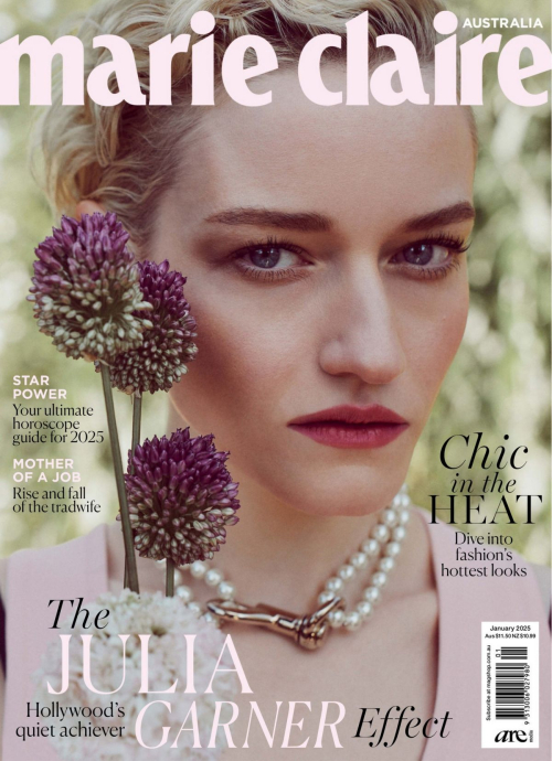 Julia Garner in Marie Claire Australia, January 2025