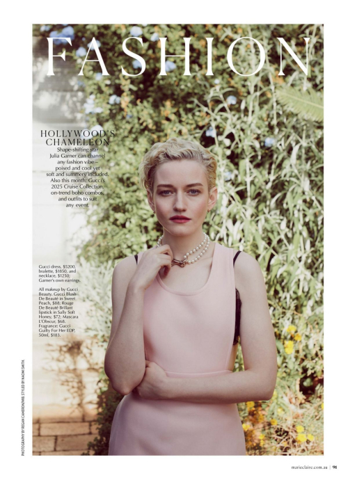 Julia Garner in Marie Claire Australia, January 2025 10