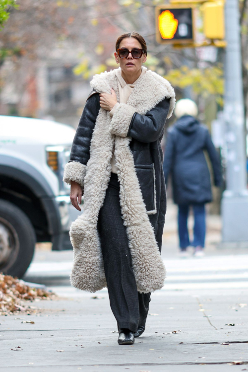 Katie Holmes Out and About in New York City, December 2024