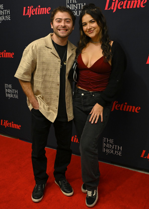 Katrina Stuart at A Carpenter Christmas Romance Screening, December 2024