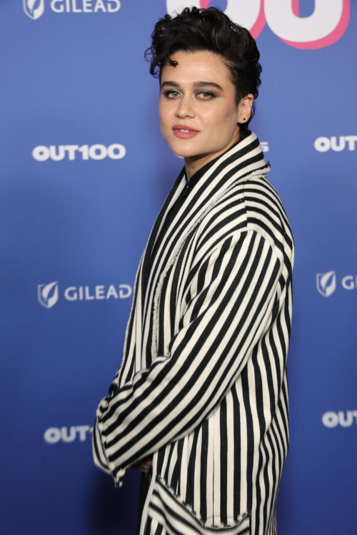 Katy O'Brien at Out100 2024 Gala in Los Angeles, December 2024