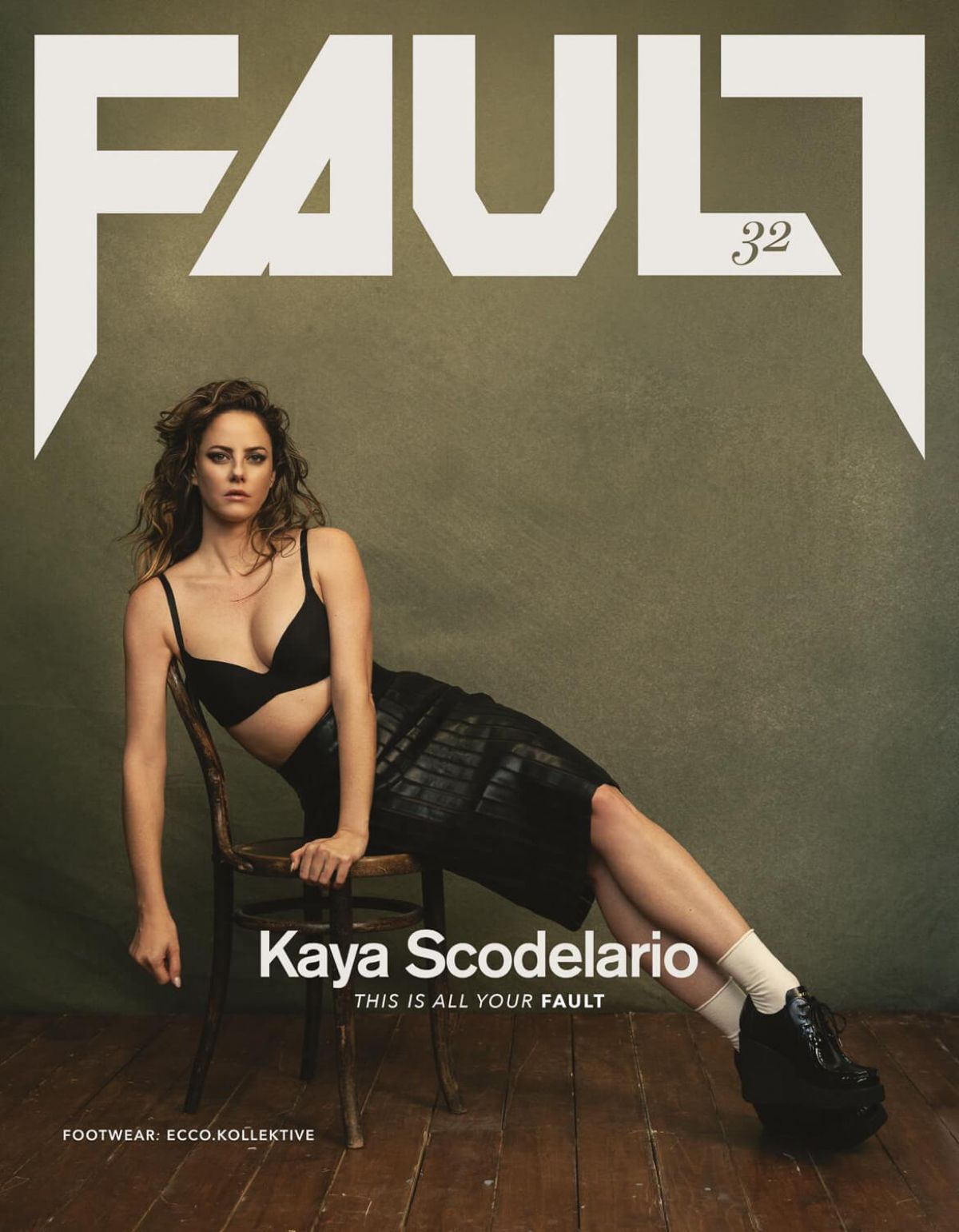 Kaya Scodelario for Fault Magazine, December 2024