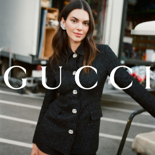 Kendall Jenner for Gucci Gift Holiday Campaign, December 2024 1