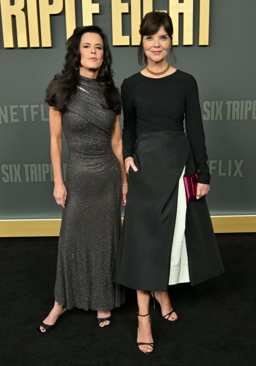 Keri Selig and Carlota Espinosa at The Six Triple Eight Premiere, December 2024 1