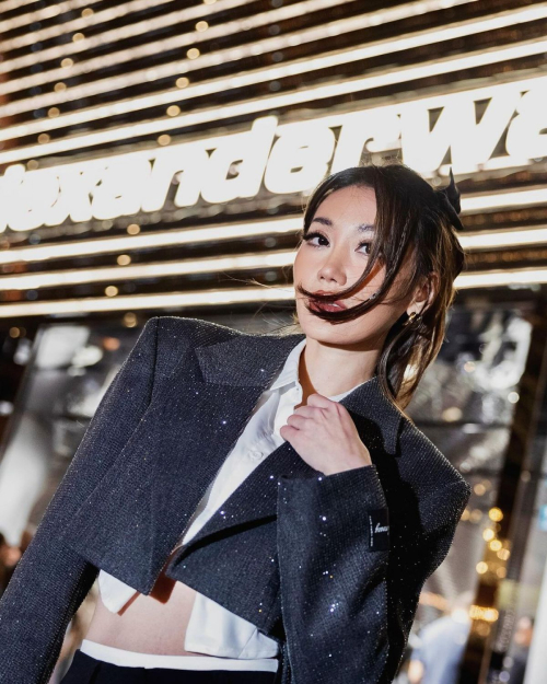 Kerina Wang Celebrates One Year of Alexander Wang Store, December 2024 3