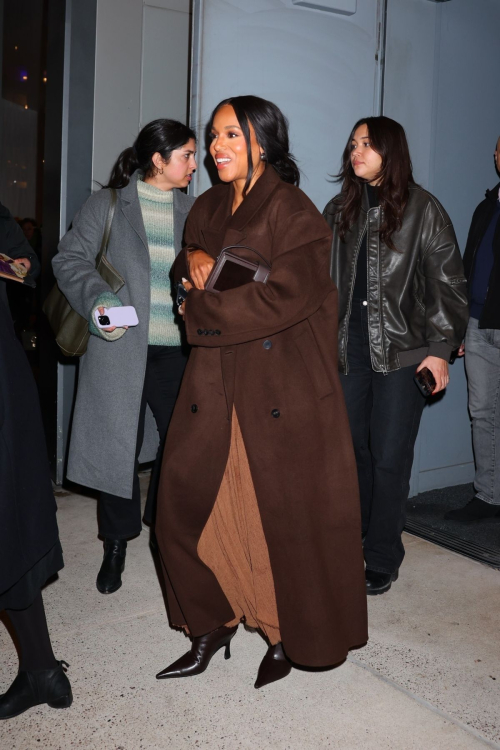 Kerry Washington Arrives at The Six Triple Eight Screening in New York, December 2024 1