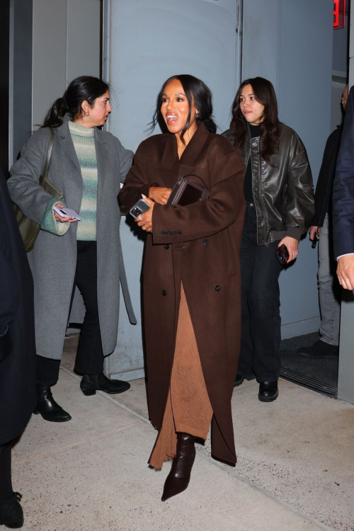 Kerry Washington Arrives at The Six Triple Eight Screening in New York, December 2024 2