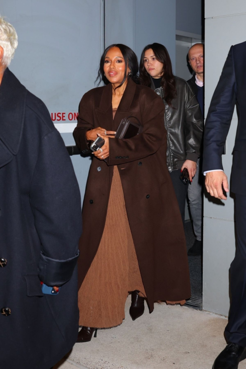 Kerry Washington Arrives at The Six Triple Eight Screening in New York, December 2024 3