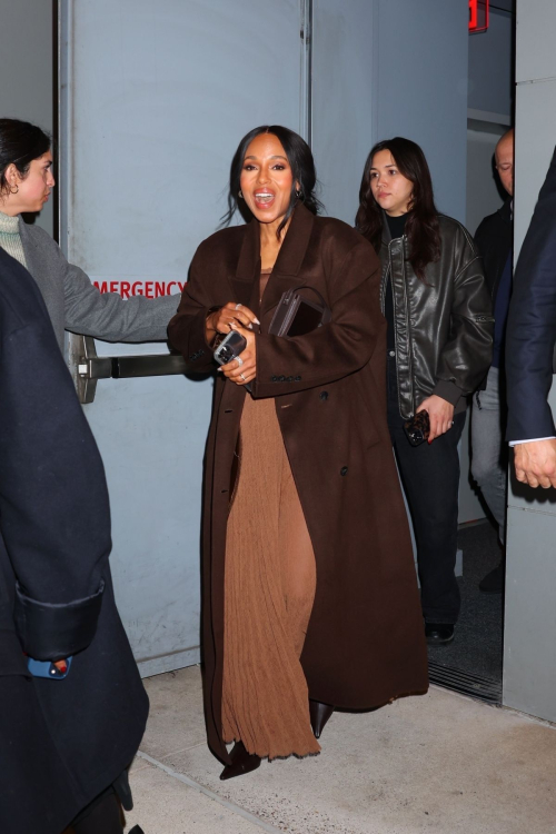 Kerry Washington Arrives at The Six Triple Eight Screening in New York, December 2024 5