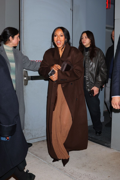 Kerry Washington Arrives at The Six Triple Eight Screening in New York, December 2024 6