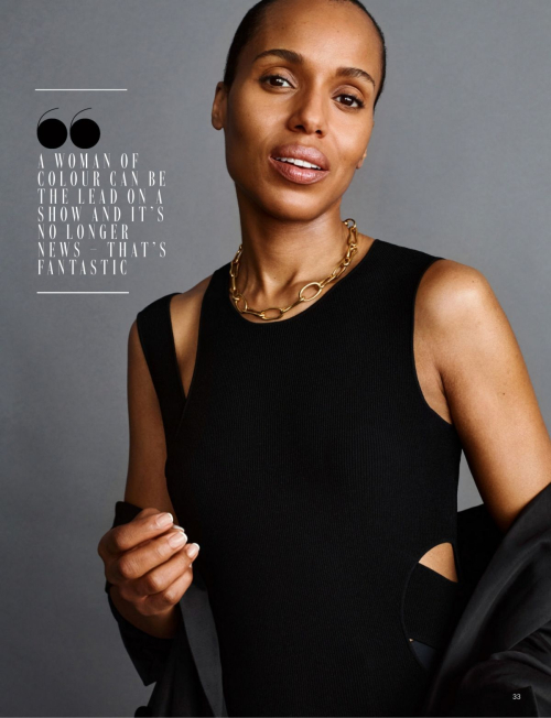 Kerry Washington in Grazia UK, January 2025 1