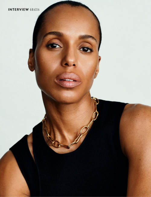 Kerry Washington in Grazia UK, January 2025 3