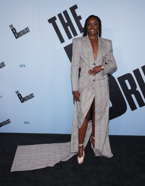 Kiki Layne at The Brutalist Premiere in Los Angeles, December 2024 3