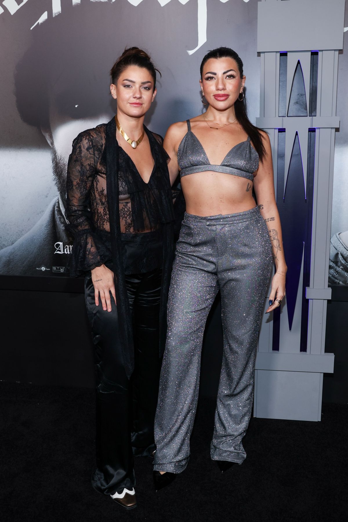 Kirstie Pike and Christine Diaz Shine at Nosferatu Premiere, December 2024