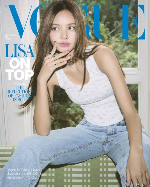 Lalisa Manobal for Vogue Thailand, December 2024