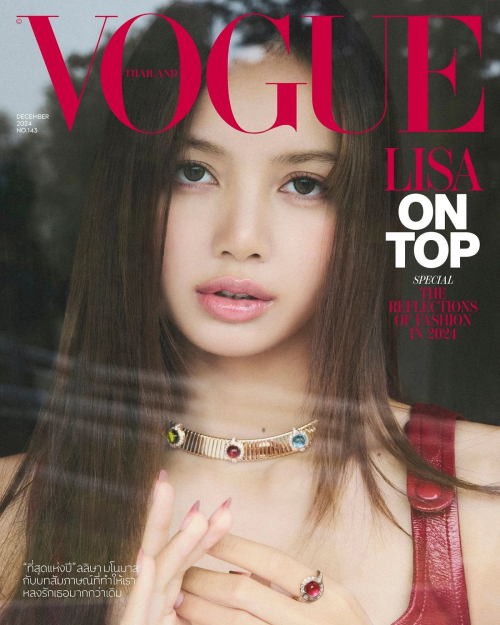 Lalisa Manobal for Vogue Thailand, December 2024 4