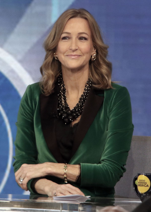 Lara Spencer at Good Morning America, December 2024