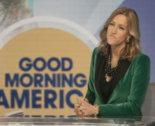 Lara Spencer at Good Morning America, December 2024 3