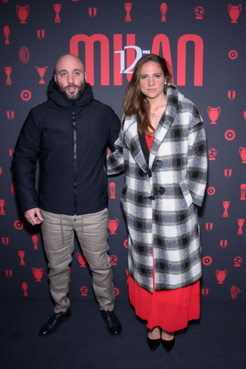 Laura Giuliani at 125th Anniversary of AC Milan Party in Milan, December 2024 1