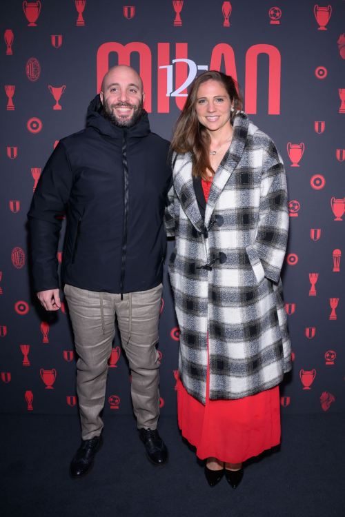 Laura Giuliani at 125th Anniversary of AC Milan Party in Milan, December 2024 2