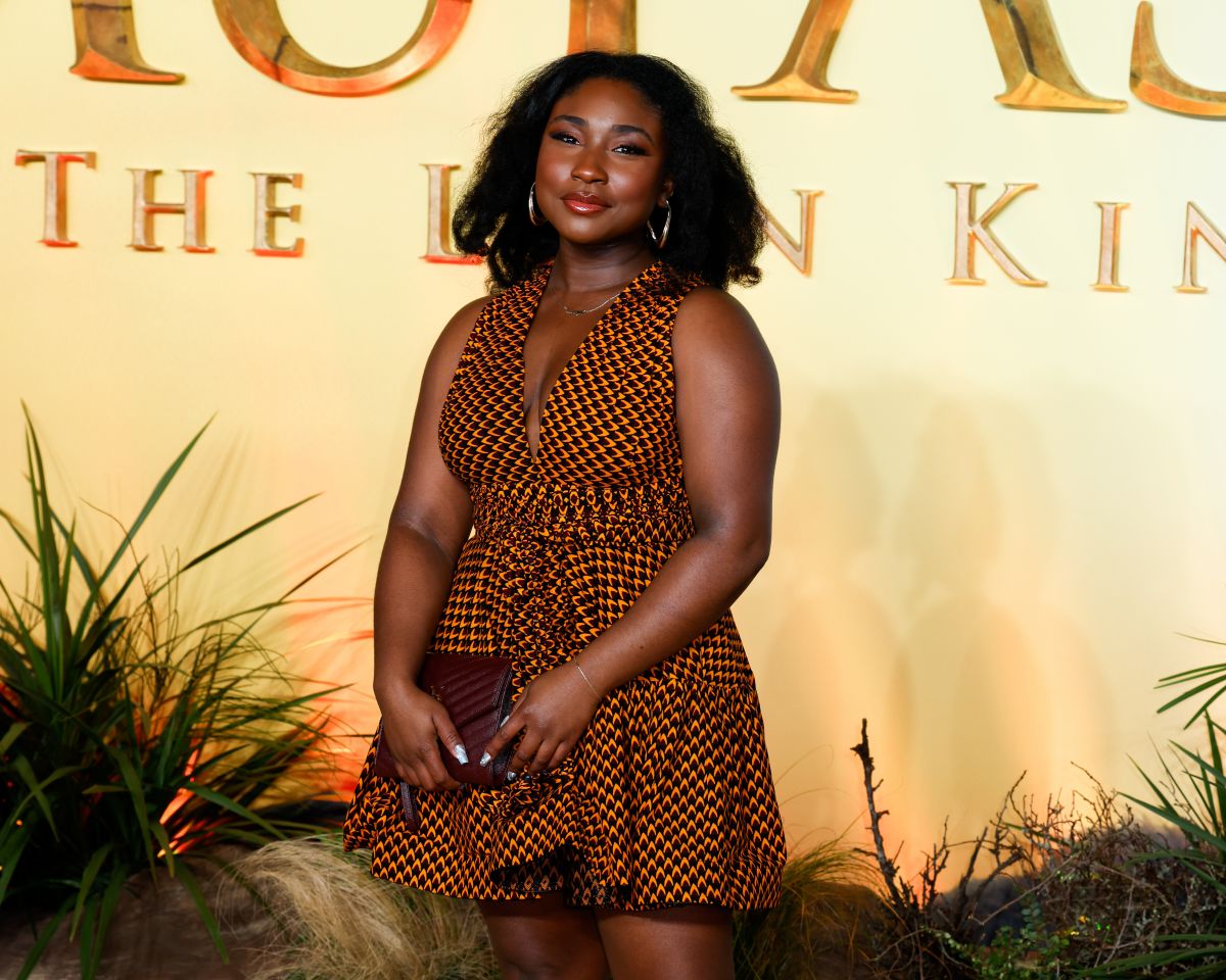 Lauryn Ajufo at Mufasa: The Lion King Premiere, December 2024