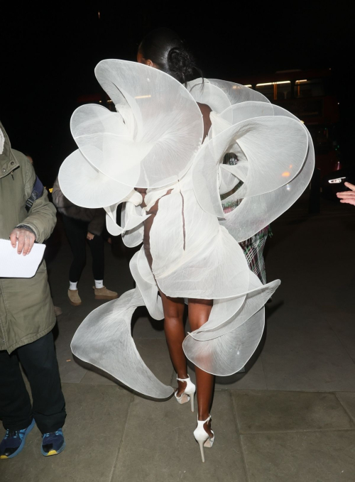 Leomie Anderson at Vas J Morgan British Fashion Awards Afterparty, December 2024 1