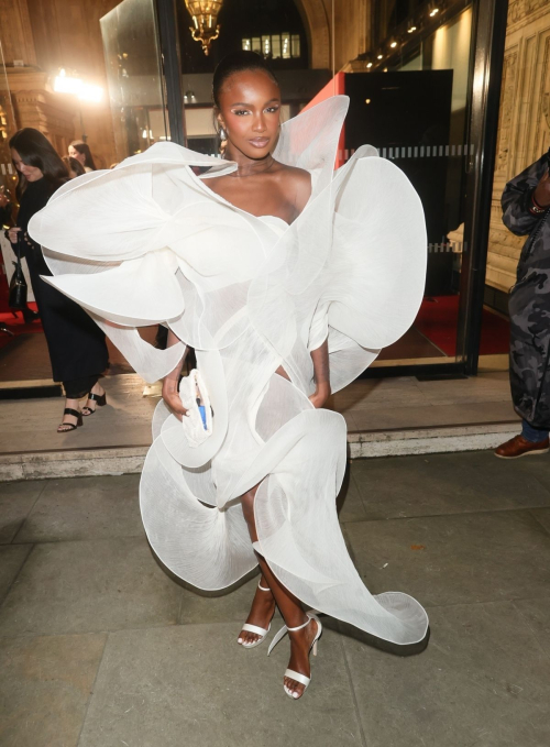 Leomie Anderson at Vas J Morgan British Fashion Awards Afterparty, December 2024 2