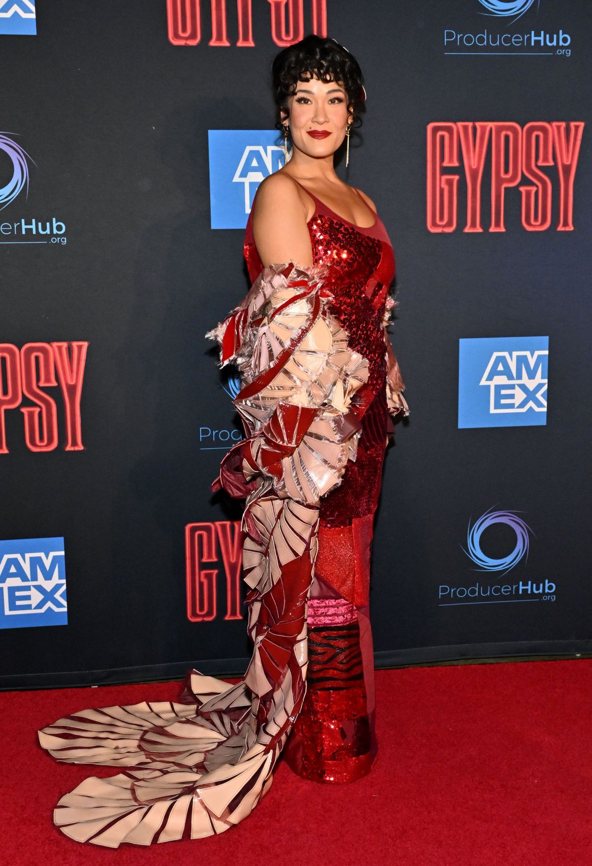 Lili Thomas at Gypsy Broadway Opening Night, December 2024