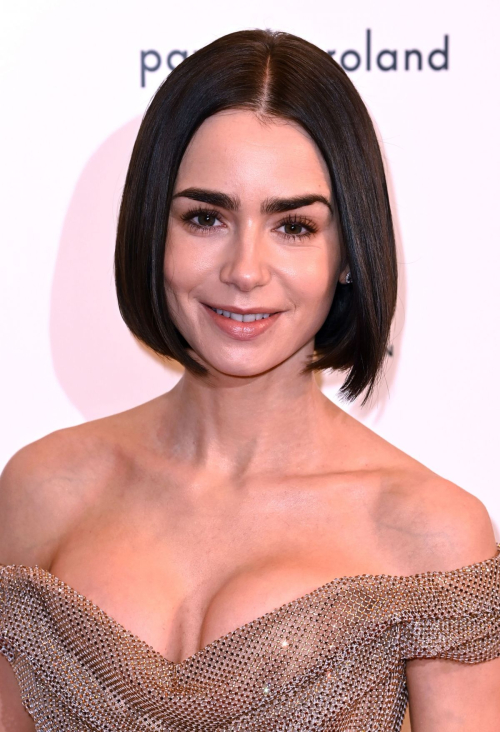 Lily Collins at The Devil Wears Prada Musical Premiere, December 2024 1