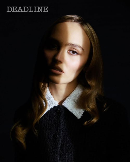 Lily-Rose Depp at Nosferatu Press Portraits, December 2024 1