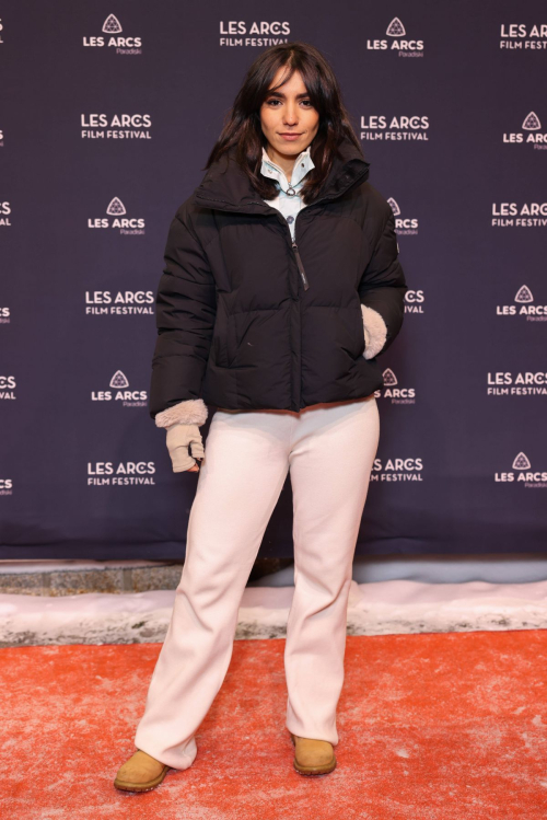 Lina El Arabi at Les Arcs Film Festival, December 2024