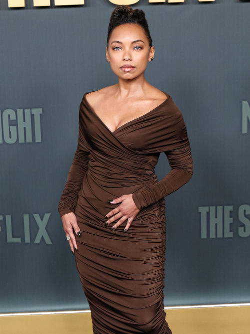 Logan Browning at The Six Triple Eight Premiere in Hollywood, December 2024 1