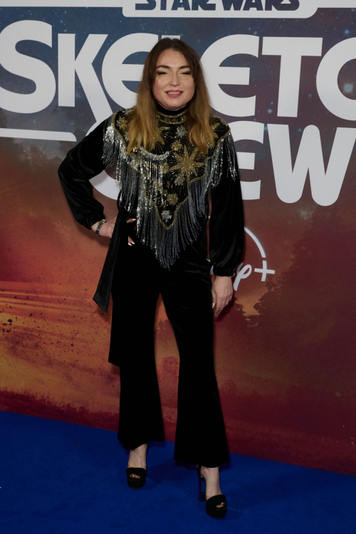 Lois Winstone at Star Wars Skeleton Crew Screening, December 2024