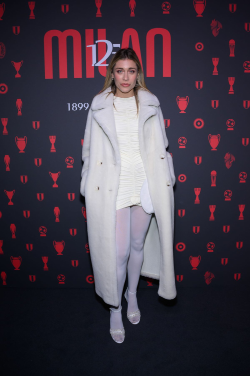 Ludovica Frasca at AC Milan 125th Anniversary Party, December 2024