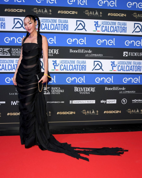 Madi Korlan at Gran Gala del Calcio in Milan, December 2024 1