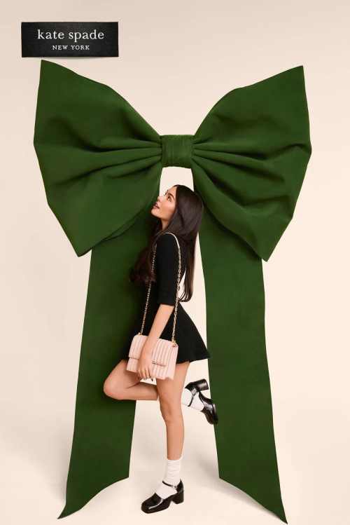 Madison Beer for Kate Spade Holiday Collection, December 2024 3